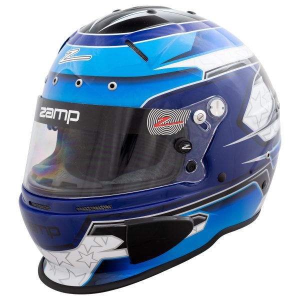 Zamp RZ 70E blue racing helmet