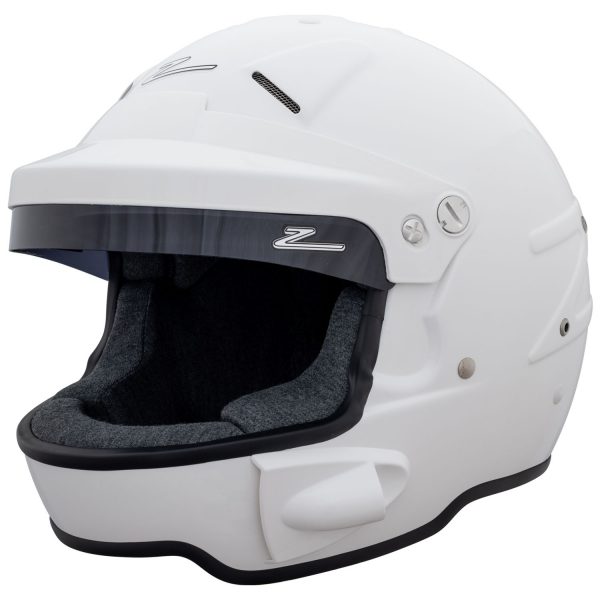 RL 70E white racing helmet