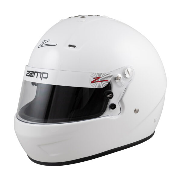 rz 56 white helmet zamp helmets racing and karting