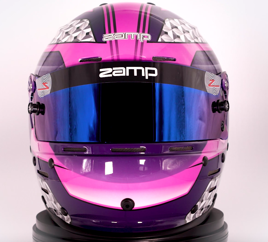 RZ 62 Pink/Purple £429 - Zamp Helmets SA2020 Homologation