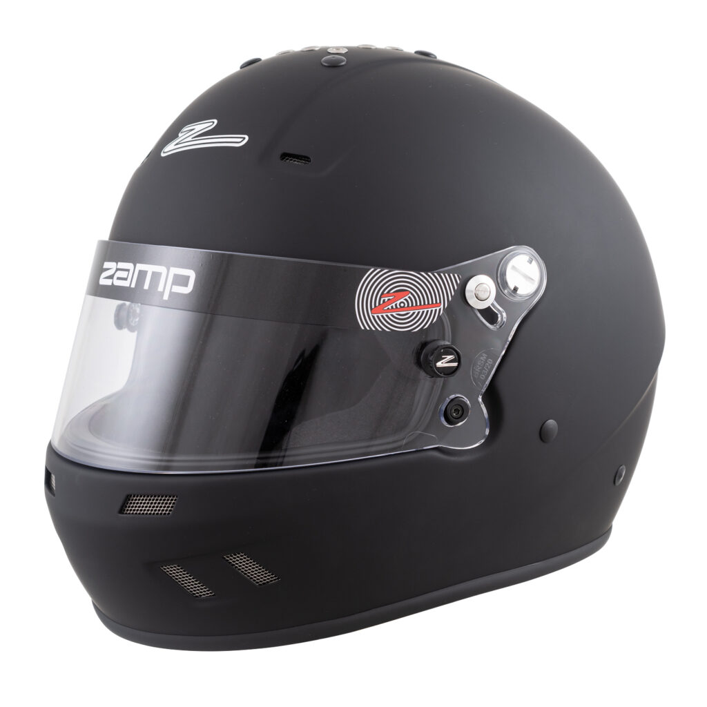 RZ 59 Matte Black Racing Helmet from Zamp Helmets