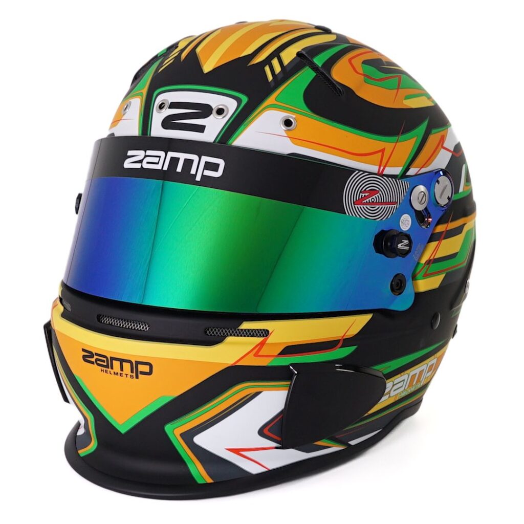 Rz 70e Switch Green   Black   Yellow - Zamp Helmets Uk 