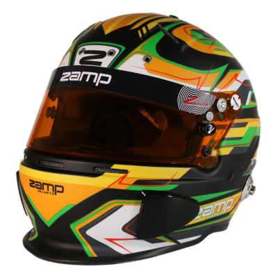 Zamp RZ 70E Switch Green / Black / Yellow - Zamp Helmets £589