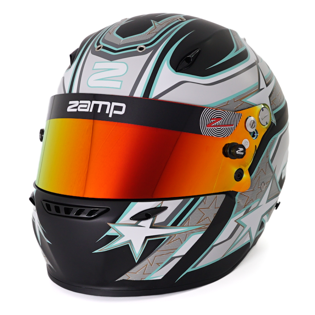 ZR-72 Matte Black / Grey / Blue £629 - Zamp Helmets