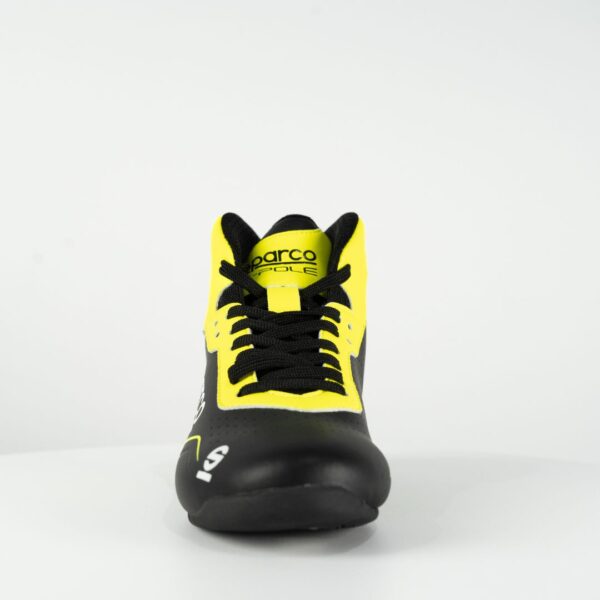 Sparco K-Pole Kart Boots Black / Fluro Yellow - Image 4