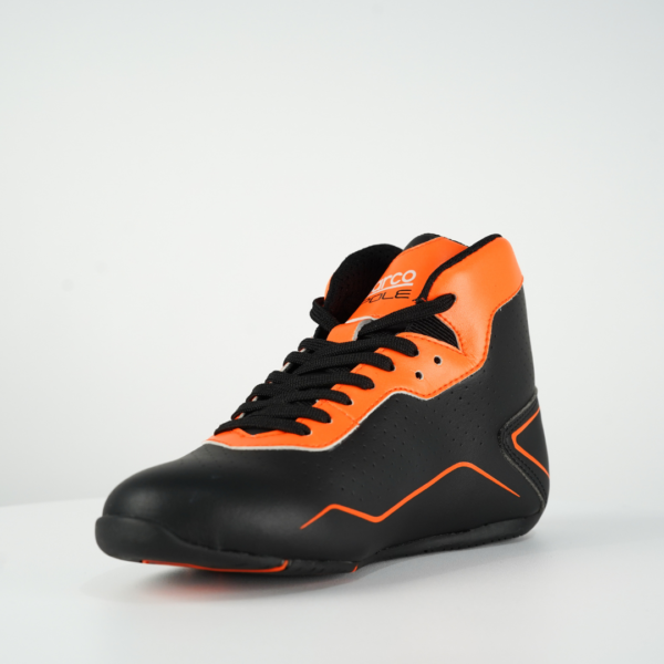 Sparco K-Pole Kart Boots Black/Fluo Orange - Image 4