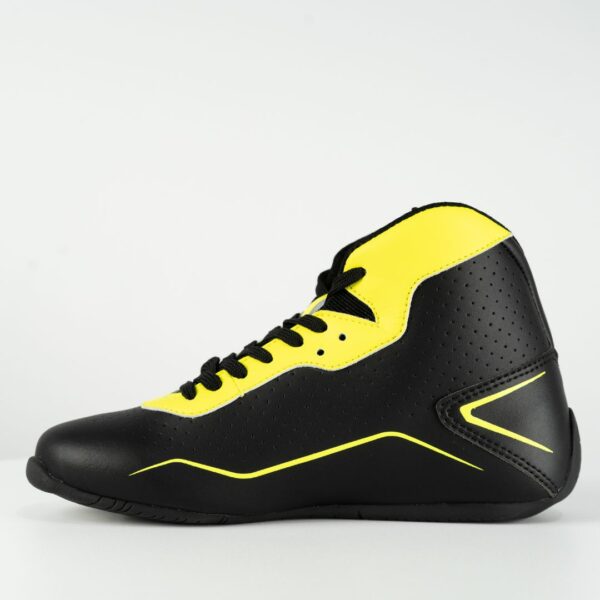 Sparco K-Pole Kart Boots Black / Fluro Yellow - Image 6