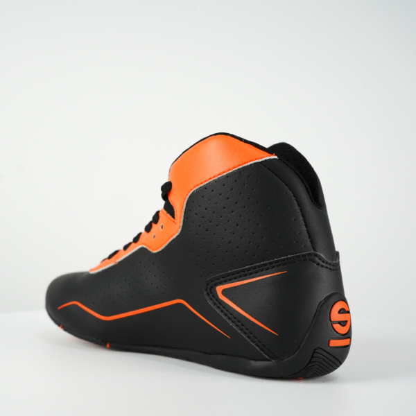 Sparco K-Pole Kart Boots Black/Fluo Orange - Image 6