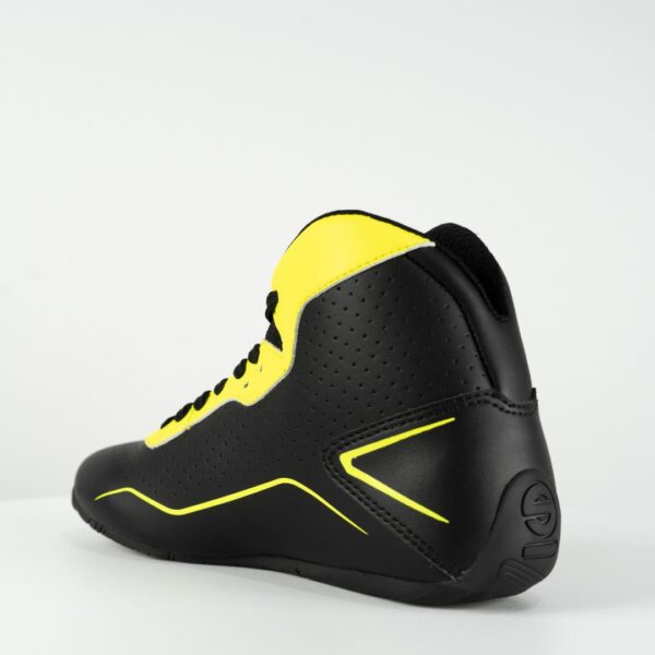 Sparco K-Pole Kart Boots Black / Fluro Yellow - Image 7