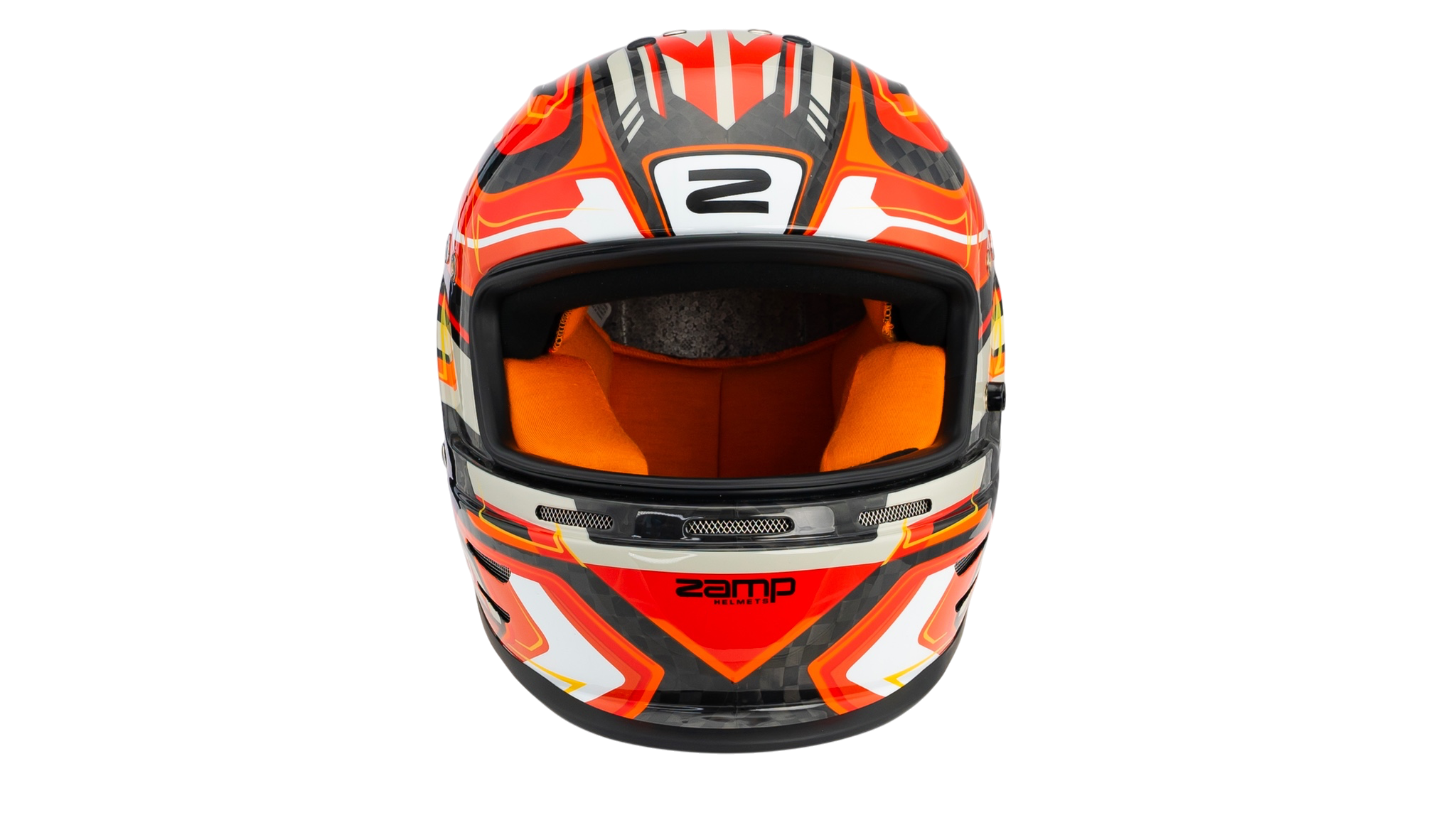 RZ 42 / 48 Youth Cheek Pads Orange - Image 10