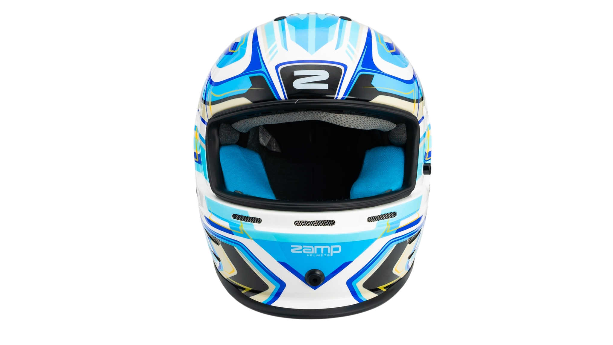 RZ 42 Youth White / Blue - Image 14