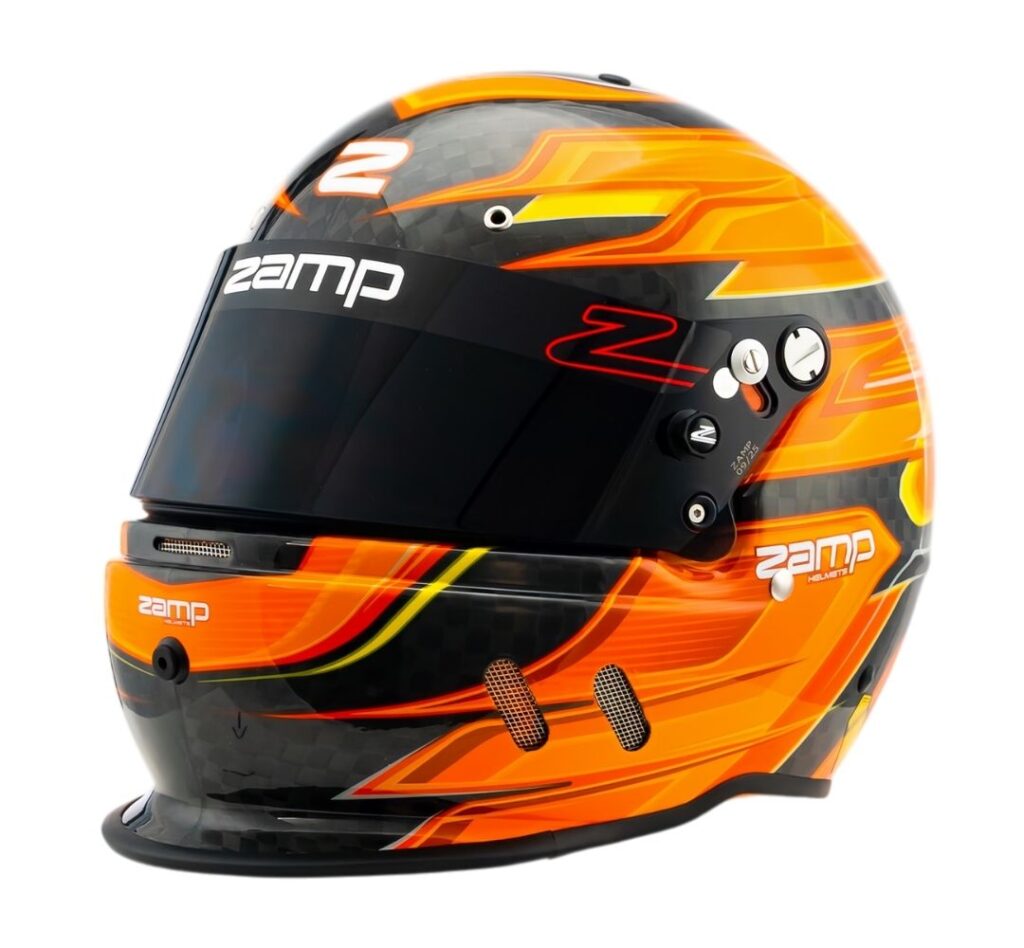 RZ 67D Carbon Orange / Yellow – Zamp Helmets UK | Helmet 28