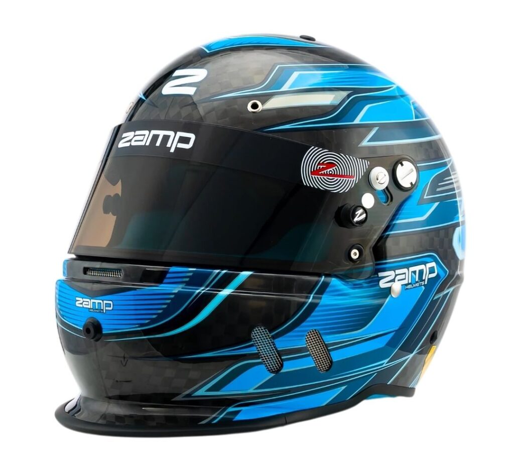 RZ 67D Carbon Blue – Zamp Helmets UK | Helmet 28